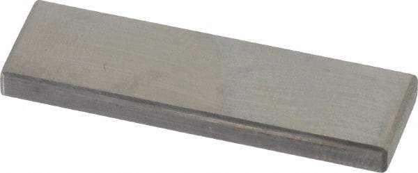 SPI - 0.102" Rectangular Steel Gage Block - Accuracy Grade 0, Includes NIST Traceability Certification - Top Tool & Supply