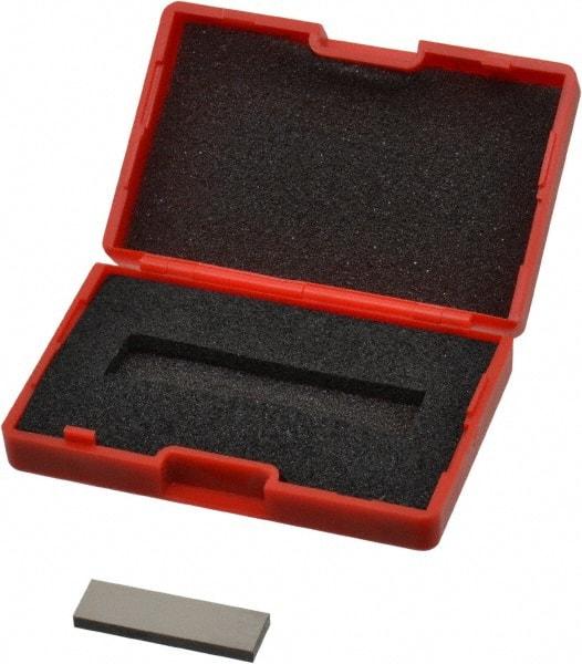 SPI - 0.107" Rectangular Steel Gage Block - Accuracy Grade 0, Includes NIST Traceability Certification - Top Tool & Supply