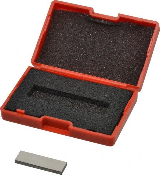 SPI - 0.108" Rectangular Steel Gage Block - Accuracy Grade 0, Includes NIST Traceability Certification - Top Tool & Supply