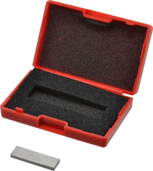 SPI - 0.11" Rectangular Steel Gage Block - Accuracy Grade 0, Includes NIST Traceability Certification - Top Tool & Supply