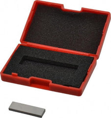 SPI - 0.112" Rectangular Steel Gage Block - Accuracy Grade 0, Includes NIST Traceability Certification - Top Tool & Supply