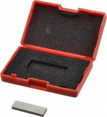 SPI - 0.119" Rectangular Steel Gage Block - Accuracy Grade 0, Includes NIST Traceability Certification - Top Tool & Supply