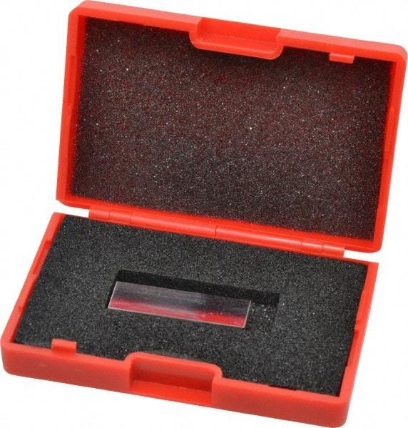 SPI - 0.13" Rectangular Steel Gage Block - Accuracy Grade 0, Includes NIST Traceability Certification - Top Tool & Supply