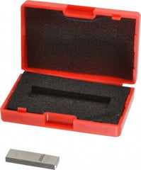 SPI - 0.142" Rectangular Steel Gage Block - Accuracy Grade 0, Includes NIST Traceability Certification - Top Tool & Supply