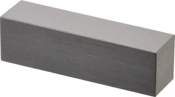 SPI - 0.4" Rectangular Steel Gage Block - Accuracy Grade 0, Includes NIST Traceability Certification - Top Tool & Supply