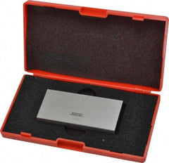 SPI - 3" Rectangular Steel Gage Block - Accuracy Grade 0, Includes NIST Traceability Certification - Top Tool & Supply