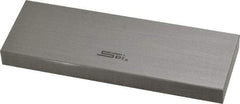 SPI - 4" Rectangular Steel Gage Block - Accuracy Grade 0, Includes NIST Traceability Certification - Top Tool & Supply