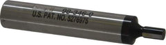 SPI - 0.2" Head Diam, 1/2" Shank, Single End, Mechanical Edge Finder - Cylindrical Contact - Top Tool & Supply