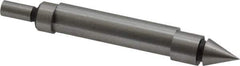 SPI - 0.2" Head Diam, 3/8" Shank, Double End, Mechanical Edge and Center Finder - Accurate to 0.0002", Conical and Cylindrical Contact - Top Tool & Supply