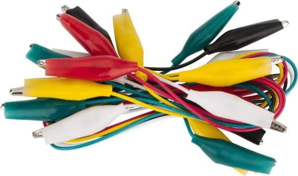 General - Black/Green/Red/White/Yellow Electrical Test Equipment Leads - Top Tool & Supply