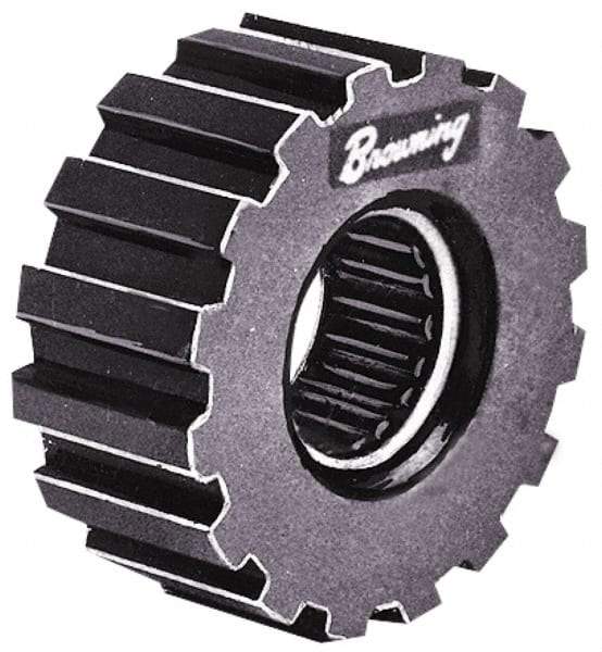 Browning - 1" Inside x 2-1/2" Outside Diam, Timing Belt Pulley - Steel - Top Tool & Supply