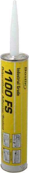 Bostik - 10.3 oz Cartridge Gray Urethane Joint Sealant - 180°F Max Operating Temp, Series 110FS - Top Tool & Supply