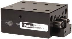 Parker - 81 Lb. Capacity, 6-32 Mount Hole, 1" Travel, Crossed Roller Slide Table - Single Axis, 8 Mounting Holes, 2" Long x 1-3/4" Wide x 1" High - Top Tool & Supply