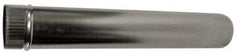 Made in USA - 8" ID, Galvanized Round Pipe - 24" Long, 26 Gage - Top Tool & Supply