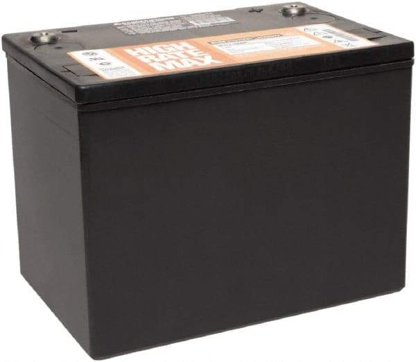 Tripp-Lite - Lead-Acid, Screw Terminal, 12 Volt, 75 Amp, Lead Rechargeable Battery - 1/4" Hole Diam, 10.27" Wide x 8" High x 6.83" Deep - Top Tool & Supply