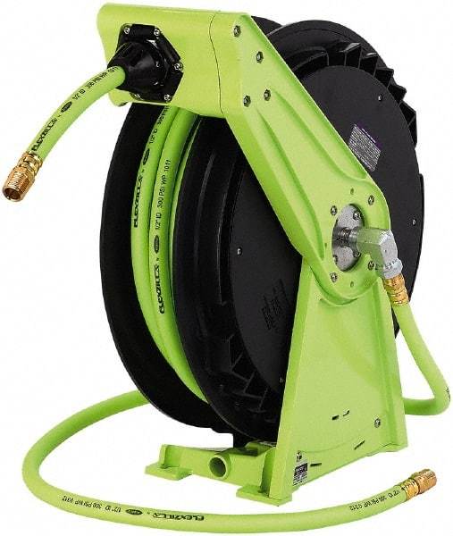 Legacy - 50' Spring Retractable Hose Reel - 300 psi, Hose Included - Top Tool & Supply