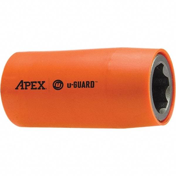 Apex - 1/2" Drive, Square Drive Socket - 2.323" OAL - Top Tool & Supply