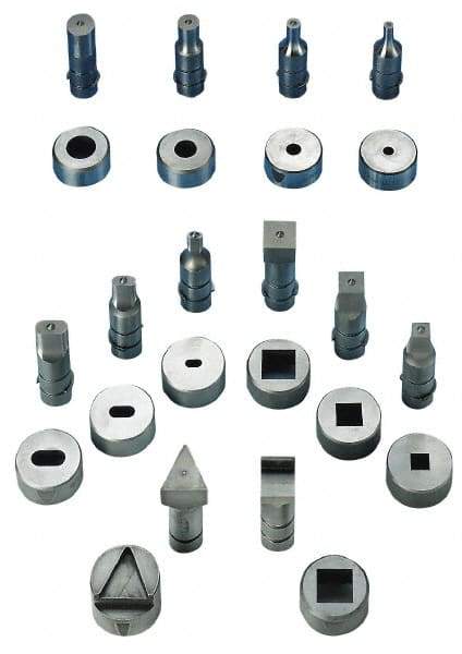 Metalpro - Pipe & Tube Notching Dies Pipe Size Compatibility (Inch): 1/2 Maximum Wall Thickness (Decimal Inch): Schedule 40 - Top Tool & Supply