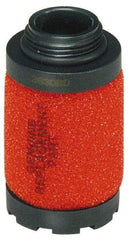 Wilkerson - Replacement Filter Element - Series 8, 0.5 µ Rating, 1-1/8" High x 3/4" Wide, For Use with M08 Series - Top Tool & Supply