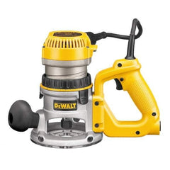 DeWALT - 8,000 to 24,000 RPM, 2.25 HP, 12 Amp, D-Handle Electric Router - 1/4 and 1/2 Inch Collet - Top Tool & Supply