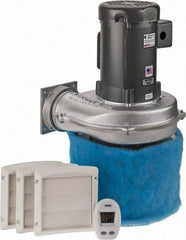 Electra-Kool - 1 Phase, 6/3.7 to 3 Amp, 455 CFM, 3,450 RPM, 200 Cubic Ft. Filtered Enclosure Blower - 2 Inch Inside Width - Top Tool & Supply