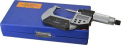 Value Collection - 1 Inch, Friction, Electronic Point Micrometer - 30° Point Angle - Top Tool & Supply