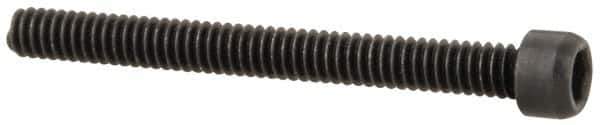 Value Collection - #0-80 UNF Hex Socket Drive, Socket Cap Screw - Alloy Steel, Black Oxide Finish, Fully Threaded, 5/8" Length Under Head - Top Tool & Supply