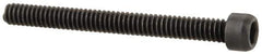 Value Collection - #0-80 UNF Hex Socket Drive, Socket Cap Screw - Alloy Steel, Black Oxide Finish, Fully Threaded, 5/8" Length Under Head - Top Tool & Supply