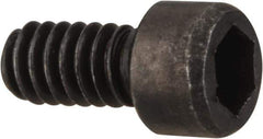 Value Collection - #2-56 UNC Hex Socket Drive, Socket Cap Screw - Alloy Steel, Black Oxide Finish, Fully Threaded, 5/32" Length Under Head - Top Tool & Supply