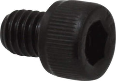 Value Collection - #10-32 UNF Hex Socket Drive, Socket Cap Screw - Alloy Steel, Black Oxide Finish, Fully Threaded, 1/4" Length Under Head - Top Tool & Supply