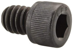 Value Collection - 1/4-20 UNC Hex Socket Drive, Socket Cap Screw - Alloy Steel, Black Oxide Finish, Fully Threaded, 5/16" Length Under Head - Top Tool & Supply