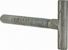 Gibraltar - 5/16-18, 2" Thread Length, Zinc Plated, Steel T Strap Bolt - 2-1/2" Length Under Head, Grade 5, 1-1/2" Head Width x 5/16" Head Height - Top Tool & Supply