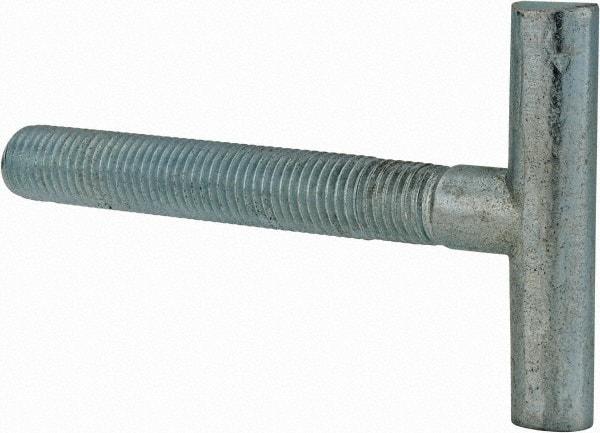 Gibraltar - 5/16-24, 2" Thread Length, Zinc Plated, Steel T Strap Bolt - 2-1/2" Length Under Head, Grade 5, 1-1/2" Head Width x 5/16" Head Height - Top Tool & Supply