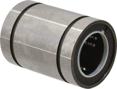 Thomson Industries - 20mm ID, Closed Linear Bearing with Two Integral Wipers - 1.26" Overall Height, 32mm OD - Top Tool & Supply