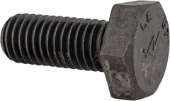 Made in USA - 1/2-13 Thread, 1-1/4" Length Under Head, Alloy Steel Hex Head Bolt - Uncoated, UNC Thread, ASTM A193, Grade B7 - Top Tool & Supply