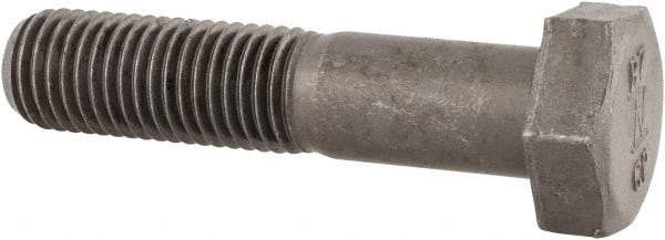 Made in USA - 7/8-9 Thread, 4" Length Under Head, Alloy Steel Hex Head Bolt - Uncoated, UNC Thread, ASTM A193, Grade B7 - Top Tool & Supply