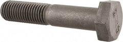 Made in USA - 7/8-9 Thread, 4-1/2" Length Under Head, Alloy Steel Hex Head Bolt - Uncoated, UNC Thread, ASTM A193, Grade B7 - Top Tool & Supply