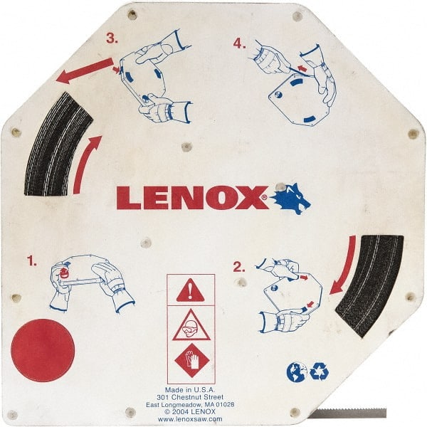 Lenox - 6 TPI, 9' 7" Long x 1/2" Wide x 0.025" Thick, Welded Band Saw Blade - Top Tool & Supply