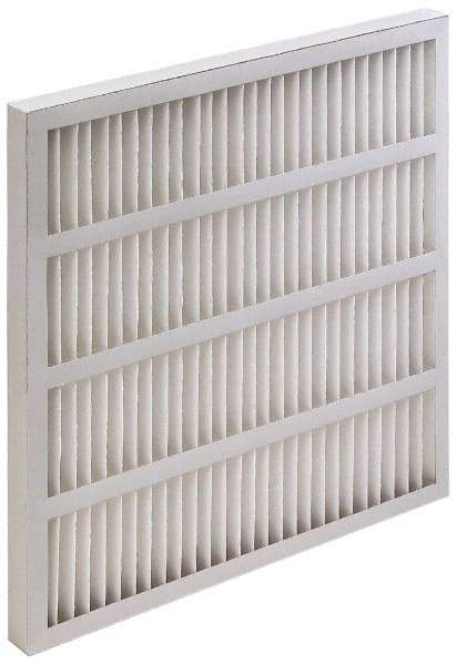 Value Collection - 20" Noml Height x 20" Noml Width x 3-3/4" Noml Depth, 35 to 45% Capture Efficiency, Wireless Pleated Air Filter - MERV 8, Synthetic, Beverage Board Frame, 625 Max FPM, 1,740 CFM, For Heating & Air Conditioning Units
