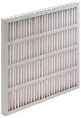 Value Collection - 20" Noml Height x 20" Noml Width x 3-3/4" Noml Depth, 35 to 45% Capture Efficiency, Wireless Pleated Air Filter - MERV 8, Synthetic, Beverage Board Frame, 625 Max FPM, 1,740 CFM, For Heating & Air Conditioning Units