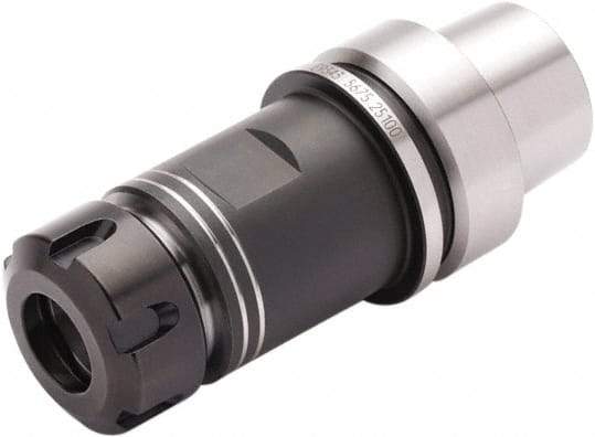 Seco - 0.02" to 0.394" Capacity, 60mm Projection, HSK40E Hollow Taper, ER16 Collet Chuck - 3.15" OAL - Exact Industrial Supply