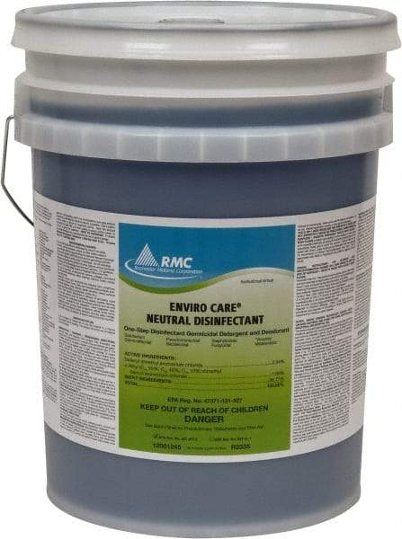 Rochester Midland Corporation - 5 Gal Bucket All-Purpose Cleaner - Liquid, Disinfectant, Floral - Top Tool & Supply