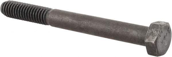 Made in USA - 5/16-18 Thread, 3" Length Under Head, Alloy Steel Hex Head Bolt - Uncoated, UNC Thread, ASTM A193, Grade B7 - Top Tool & Supply