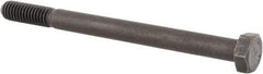 Made in USA - 5/16-18 Thread, 4" Length Under Head, Alloy Steel Hex Head Bolt - Uncoated, UNC Thread, ASTM A193, Grade B7 - Top Tool & Supply