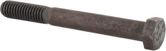 Made in USA - 3/8-16 Thread, 3-1/4" Length Under Head, Alloy Steel Hex Head Bolt - Uncoated, UNC Thread, ASTM A193, Grade B7 - Top Tool & Supply