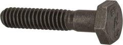 Made in USA - 1/4-20 Thread, 1-1/4" Length Under Head, Alloy Steel Hex Head Bolt - Uncoated, UNC Thread, ASTM A193, Grade B7 - Top Tool & Supply