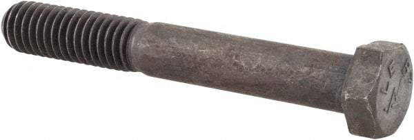 Made in USA - 3/8-16 Thread, 2-3/4" Length Under Head, Alloy Steel Hex Head Bolt - Uncoated, UNC Thread, ASTM A193, Grade B7 - Top Tool & Supply