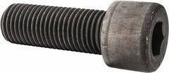 Value Collection - 1-1/4 - 7 UNC Hex Socket Drive, Socket Cap Screw - Alloy Steel, Black Oxide Finish, Fully Threaded, 3-1/2" Length Under Head - Top Tool & Supply