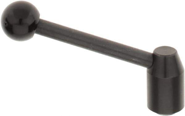 J.W. Winco - 5/16-18, 0.63" Hub Diam, Steel Tapped Insert Adjustable Clamping Handle - Top Tool & Supply