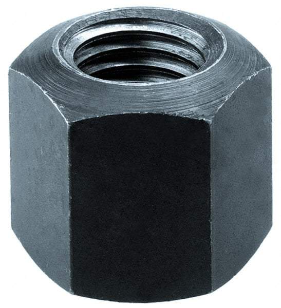 Gibraltar - M20, Steel, Black Phosphate Coated, Right Hand Spherical Fixture Nut - 30mm Wide Across Flats, 30mm High, 27mm Radius - Top Tool & Supply